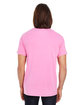 Threadfast Apparel Unisex Pigment-Dye Short-Sleeve T-Shirt CHARITY PINK ModelBack