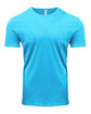 Threadfast Apparel Unisex Pigment-Dye Short-Sleeve T-Shirt LAGOON BLUE OFFront