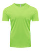 Threadfast Apparel Unisex Pigment-Dye Short-Sleeve T-Shirt lime OFFront
