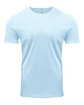 Threadfast Apparel Unisex Pigment-Dye Short-Sleeve T-Shirt CHAMBRAY OFFront