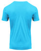 Threadfast Apparel Unisex Pigment-Dye Short-Sleeve T-Shirt LAGOON BLUE OFBack