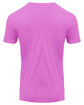 Threadfast Apparel Unisex Pigment-Dye Short-Sleeve T-Shirt charity pink OFBack