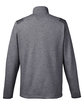 Under Armour Men's Hustle Quarter-Zip Pullover Sweatshirt crbn ht/ wt _090 OFBack