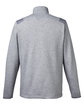 Under Armour Men's Hustle Quarter-Zip Pullover Sweatshirt t gr ht/ bk _025 OFBack