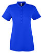 Under Armour Ladies' Corporate Performance Polo 2.0 royal/ white _400 FlatFront