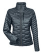 Under Armour SuperSale Ladies' Corporate Reactor Jacket STLTH GR/ ST _008 OFFront