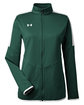 Under Armour Ladies' Rival Knit Jacket forest grn _301 OFFront
