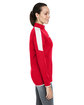 Under Armour Ladies' Rival Knit Jacket red _600 ModelSide