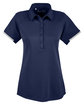 Under Armour Ladies' Corporate Rival Polo mdnight nvy _410 FlatFront