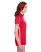 Under Armour Ladies' Corporate Rival Polo red _600 ModelSide