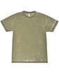 Tie-Dye Adult Acid Wash T-Shirt OLIVE FlatFront