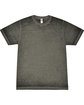 Tie-Dye Adult Acid Wash T-Shirt TWILIGHT BLACK FlatFront
