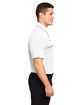 Under Armour Men's Title Polo wht/ md gry _100 ModelSide