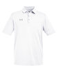 Under Armour Men's Tech™ Polo wht/ md gry _100 OFFront