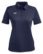 Under Armour Ladies' Tech™ Polo md nvy/ wh  _410 OFFront