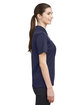 Under Armour Ladies' Tech™ Polo md nvy/ wh  _410 ModelSide