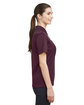 Under Armour Ladies' Tech™ Polo maroon/ wht _609 ModelSide
