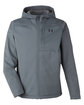 Under Armour Men's CGI Shield 2.0 Hooded Jacket pitch grey_013 OFFront