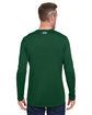 Under Armour Men's Team Tech Long-Sleeve T-Shirt for grn/ wh _301 ModelBack