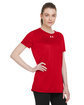 Under Armour Ladies' Team Tech T-Shirt red/ white _600 ModelQrt