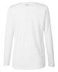 Under Armour Ladies' Team Tech Long-Sleeve T-Shirt wht/ md gry _100 OFBack