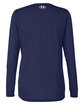 Under Armour Ladies' Team Tech Long-Sleeve T-Shirt mid nvy/ wht_410 OFBack