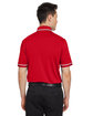Under Armour Men's Tipped Teams Performance Polo red/ white _600 ModelBack