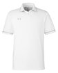 Under Armour Men's Tipped Teams Performance Polo wht/ md gry _100 OFFront