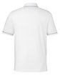 Under Armour Men's Tipped Teams Performance Polo wht/ md gry _100 OFBack