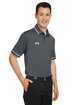 Under Armour Men's Tipped Teams Performance Polo stlh gr/ wh _008 ModelQrt