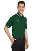 Under Armour Men's Tipped Teams Performance Polo for grn/ wh _301 ModelQrt