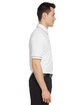 Under Armour Men's Tipped Teams Performance Polo wht/ md gry _100 ModelSide