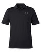 Under Armour Men's Performance 3.0 Golf Polo blk/ ptc gry_001 OFFront