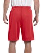 Augusta Sportswear Adult Training Short red ModelBack