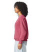 Comfort Colors Unisex Lighweight Cotton Crewneck Sweatshirt crimson ModelSide