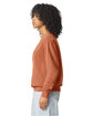 Comfort Colors Unisex Lighweight Cotton Crewneck Sweatshirt yam ModelSide