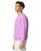 Comfort Colors Unisex Lighweight Cotton Crewneck Sweatshirt neon violet ModelSide