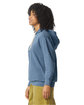 Comfort Colors Unisex Lighweight Cotton Hooded Sweatshirt blue jean ModelSide