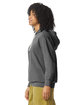 Comfort Colors Unisex Lighweight Cotton Hooded Sweatshirt pepper ModelSide