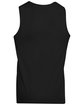 Augusta Sportswear Adult Wicking Polyester Reversible Sleeveless Jersey black/ white ModelBack
