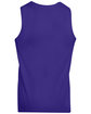 Augusta Sportswear Adult Wicking Polyester Reversible Sleeveless Jersey purple/ white ModelBack