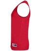 Augusta Sportswear Adult Wicking Polyester Reversible Sleeveless Jersey red/ white ModelSide