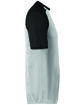 Augusta Sportswear Unisex Wicking Baseball Jersey white/ black ModelSide
