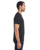 Threadfast Apparel Men's Invisible Stripe Short-Sleeve T-Shirt  ModelSide