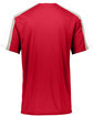 Augusta Sportswear Adult Power Plus Jersey 2.0 red/ wht/ s gry ModelBack