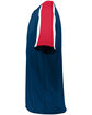 Augusta Sportswear Adult Power Plus Jersey 2.0 navy/ red/ white ModelSide