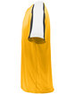 Augusta Sportswear Adult Power Plus Jersey 2.0 gold/ wht/ blk ModelSide