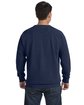 Comfort Colors Adult Crewneck Sweatshirt true navy ModelBack