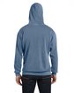 Comfort Colors Adult Hooded Sweatshirt BLUE JEAN ModelBack