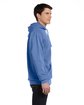 Comfort Colors Adult Hooded Sweatshirt FLO BLUE ModelSide